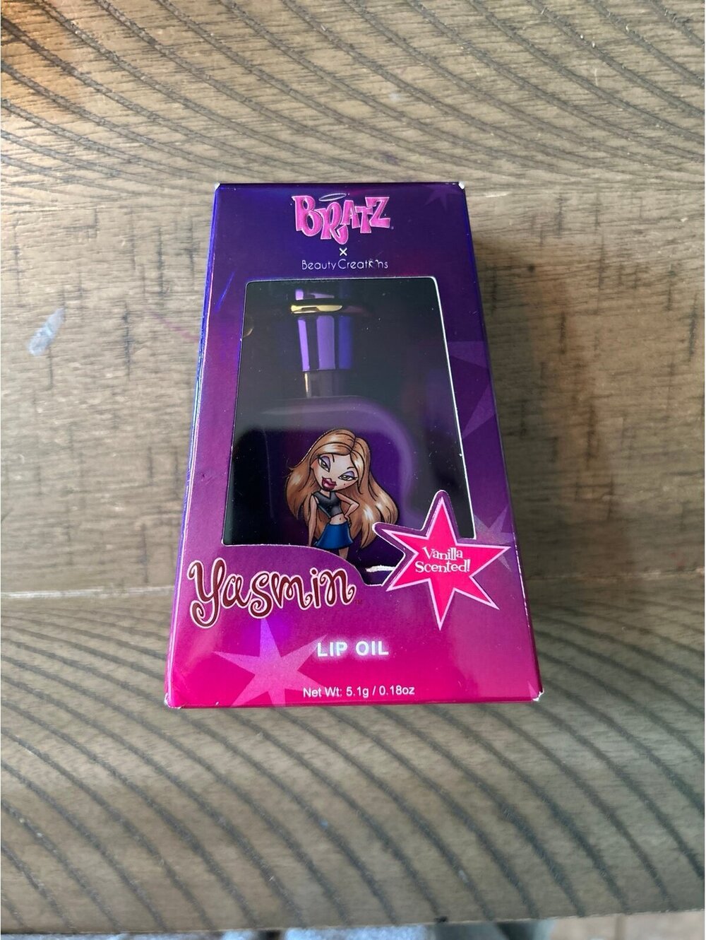 Bratz x Beauty Creations Yasmin Vanilla Scented Lip Oil NEW Sealed